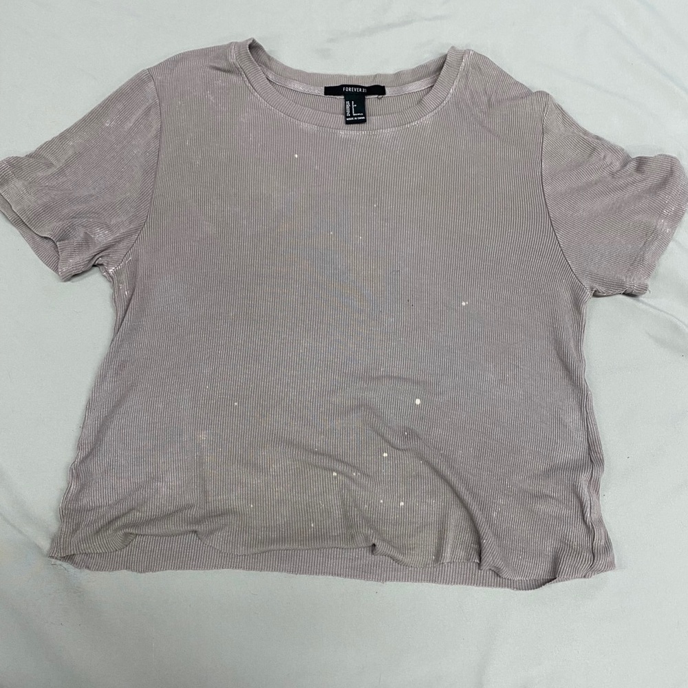 Distressed shirt